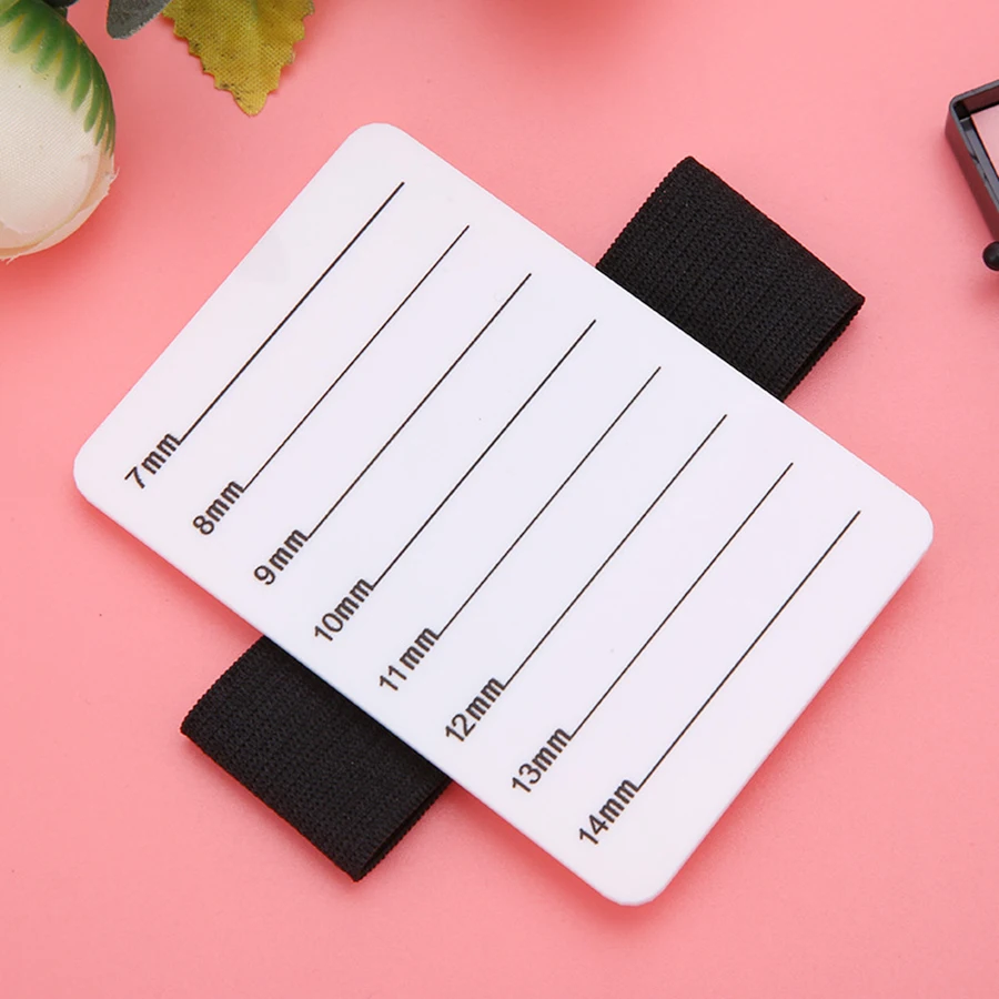 OKAYLASH Eyelash Extension Board Lash Scale Board Lash Display Pallet Stand Grafting Lash Accessories Beauty Tools