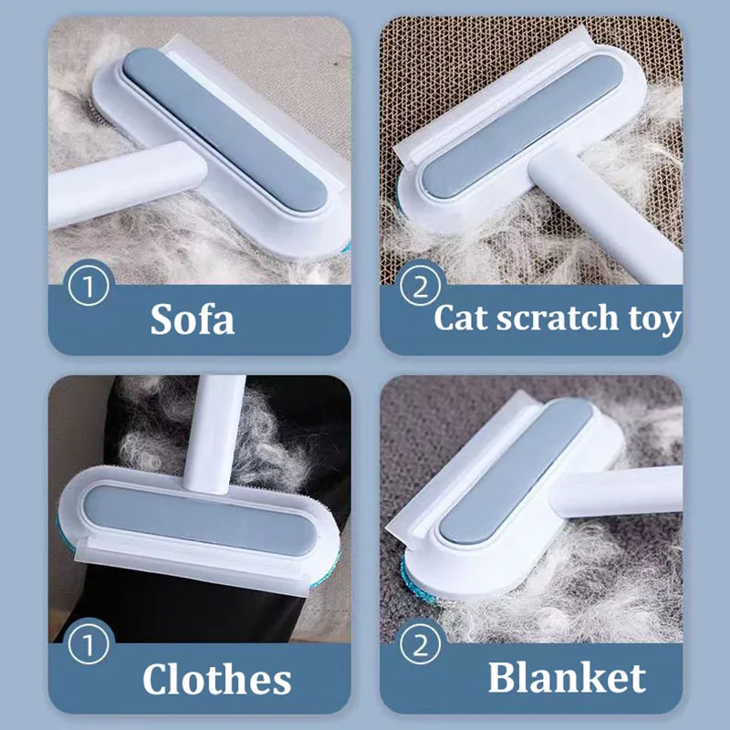 Multi-function Brusher Pet Cat Hair Remover Brush Manual Lint Cat Dog Hair Cleaning Tools Pet Supplies Household Washable