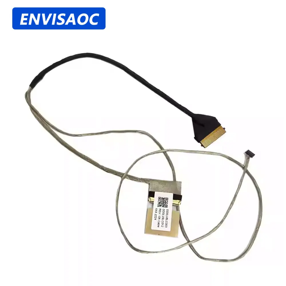 OEM NEW For Lenovo IdeaPad V510-15 V510-15IKB E52-80 Laptop Video Screen LCD LED Display Ribbon Camera Flex Cable DD0LV9LC002