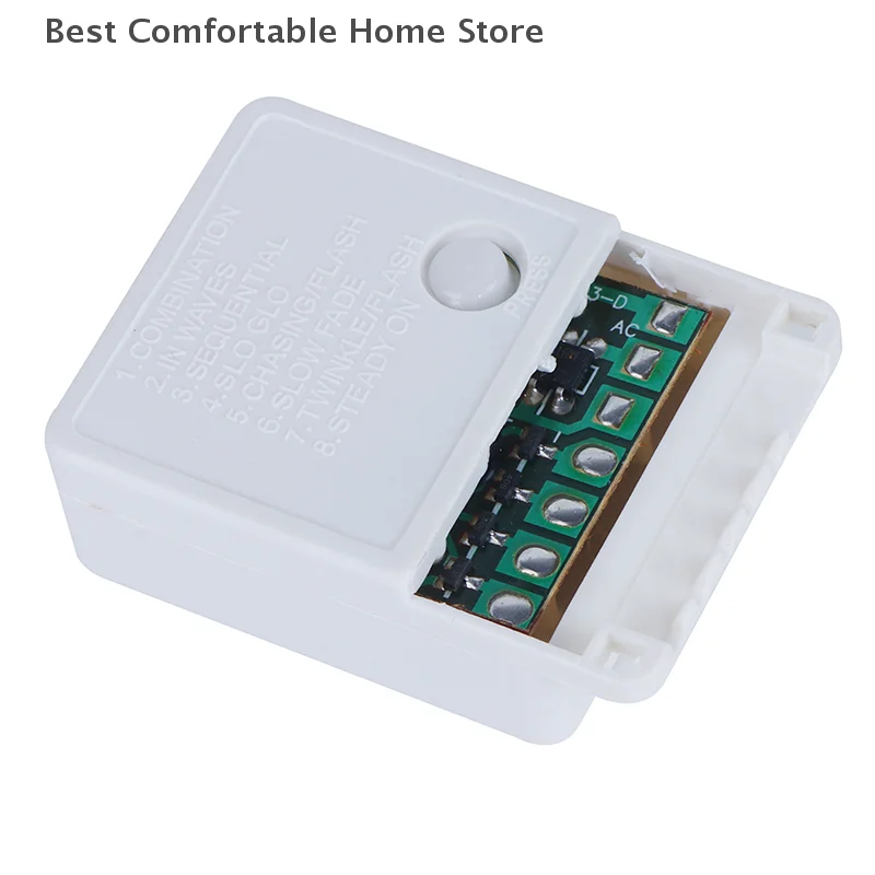 LED String 8 Modes Lights Twinkle EK-04 Dimmer Flexible Strip Ribbon Lighting Replica Switch Adjustable Knob Controller