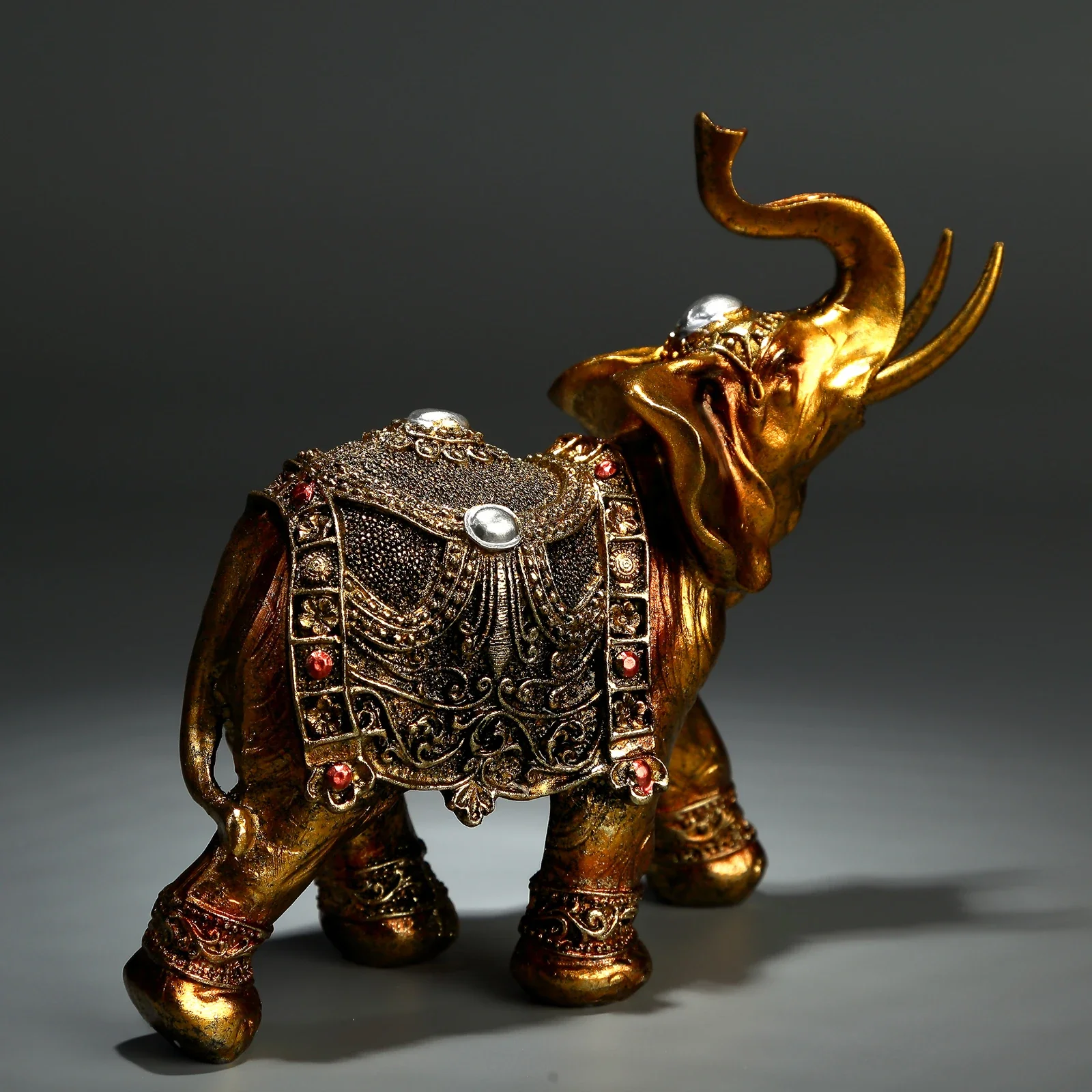 Elephant Resin Sculpture 3