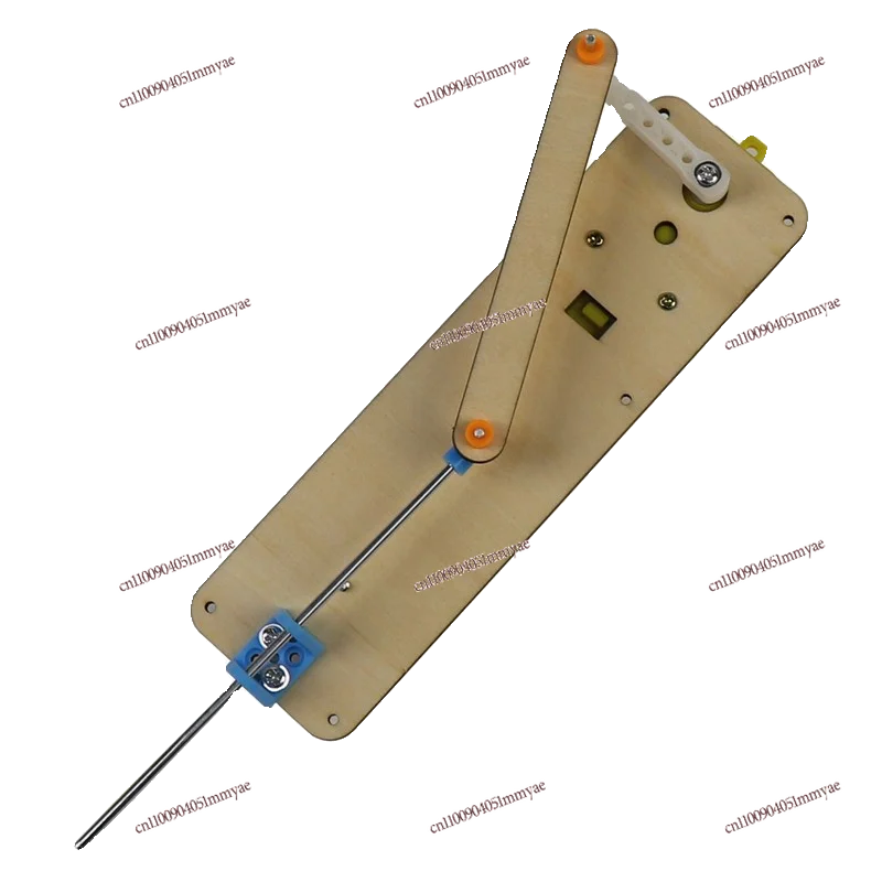 

Link reciprocating linear motion machine telescopic mechanism electric model machinery