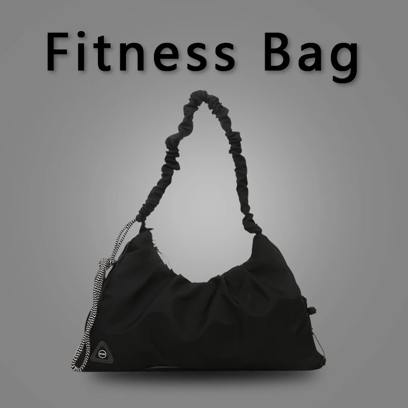 

1 шт. сумка для коврика для йоги с отделением для обуви и карманами для хранения влажной/сухой уборки, сумка для спортзала на плечо с держателем коврика для йоги и влажным карманом