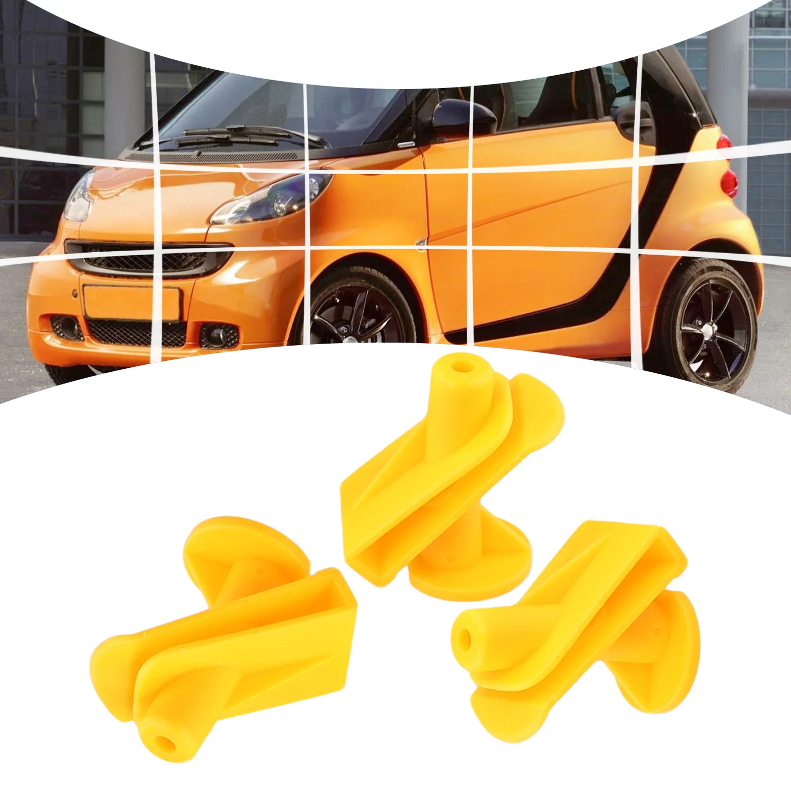 10pcs Car Fastening Clips FOR Mercedes For Smart For Fortwo 450 451 Car Engine Undertray & Underbody Shield Clips Car Accessorie