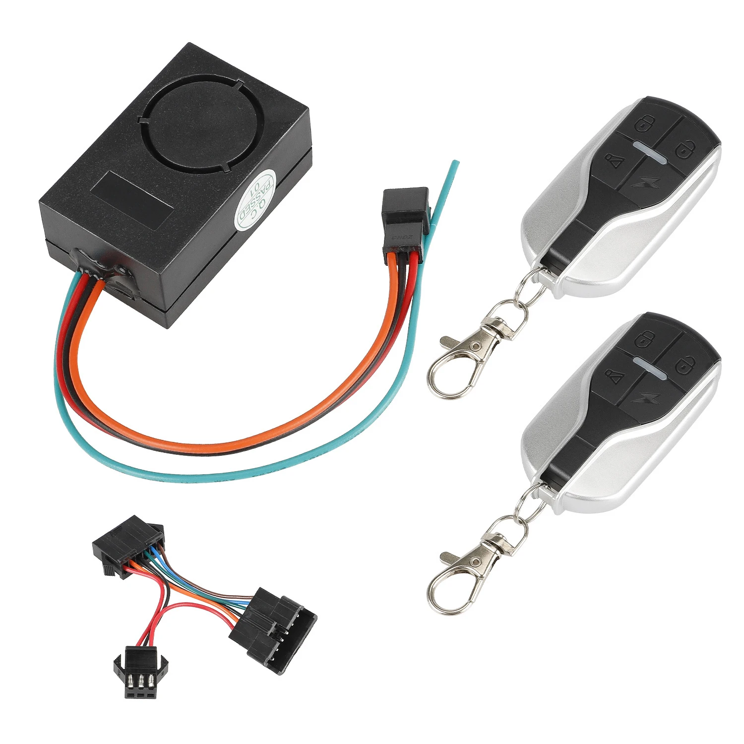 Sistema antirrobo de alarma con Control remoto inalámbrico, resistente al agua, para Dualtron Thunder Victor ULTRA, Cable de interruptor de alimentación, traje Kaabo Mantis