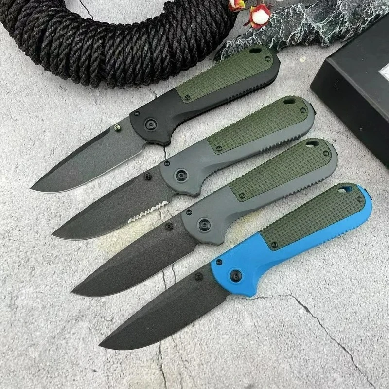 

BM 430 Folding Blade Utility Pocket Knife Self Defense Hunting EDC Multifunctional Outdoor Jackknife Carbon Fiber Handle