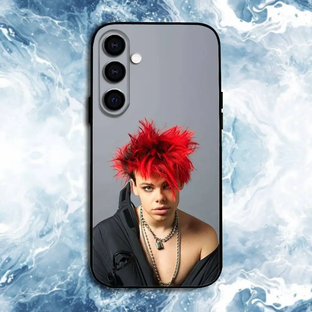 حافظة هاتف Yungblud Lowlife لهاتف سامسونج جالاكسي A73، A72، A71، A70، A53، A52، A51، غلاف أسود ناعم آخر