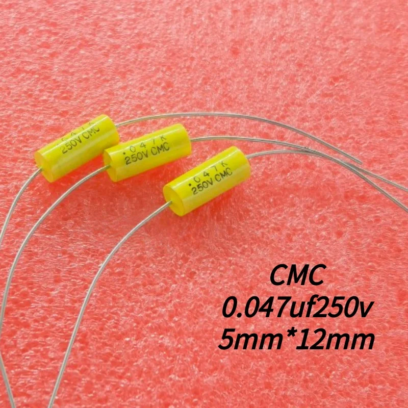 10PCS Axial Capacitor 47nf 250v 0.047uf 250v 473 250v 5X12mm