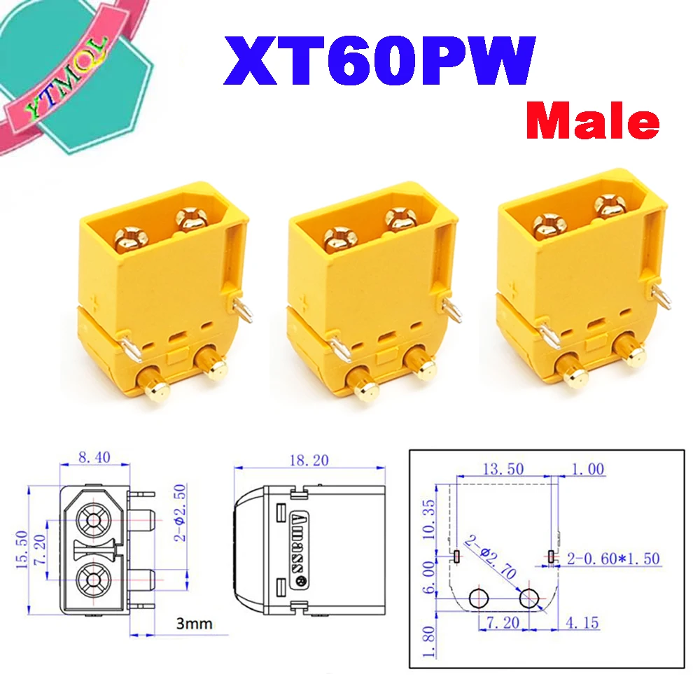 10-100 Stuks XT60PW Man Vrouw Bullet Connector Plug De Upgrade Voor Rc Fpv Lipo Batterij Rc Quadcopter