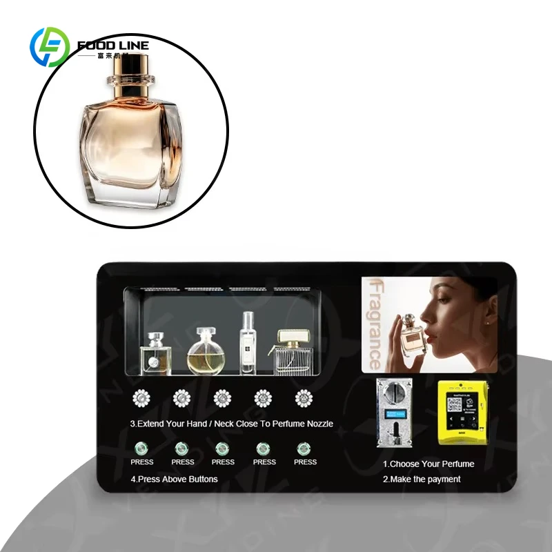 

Fully Automatic Small Vending Machine Cologne Perfume Spray
