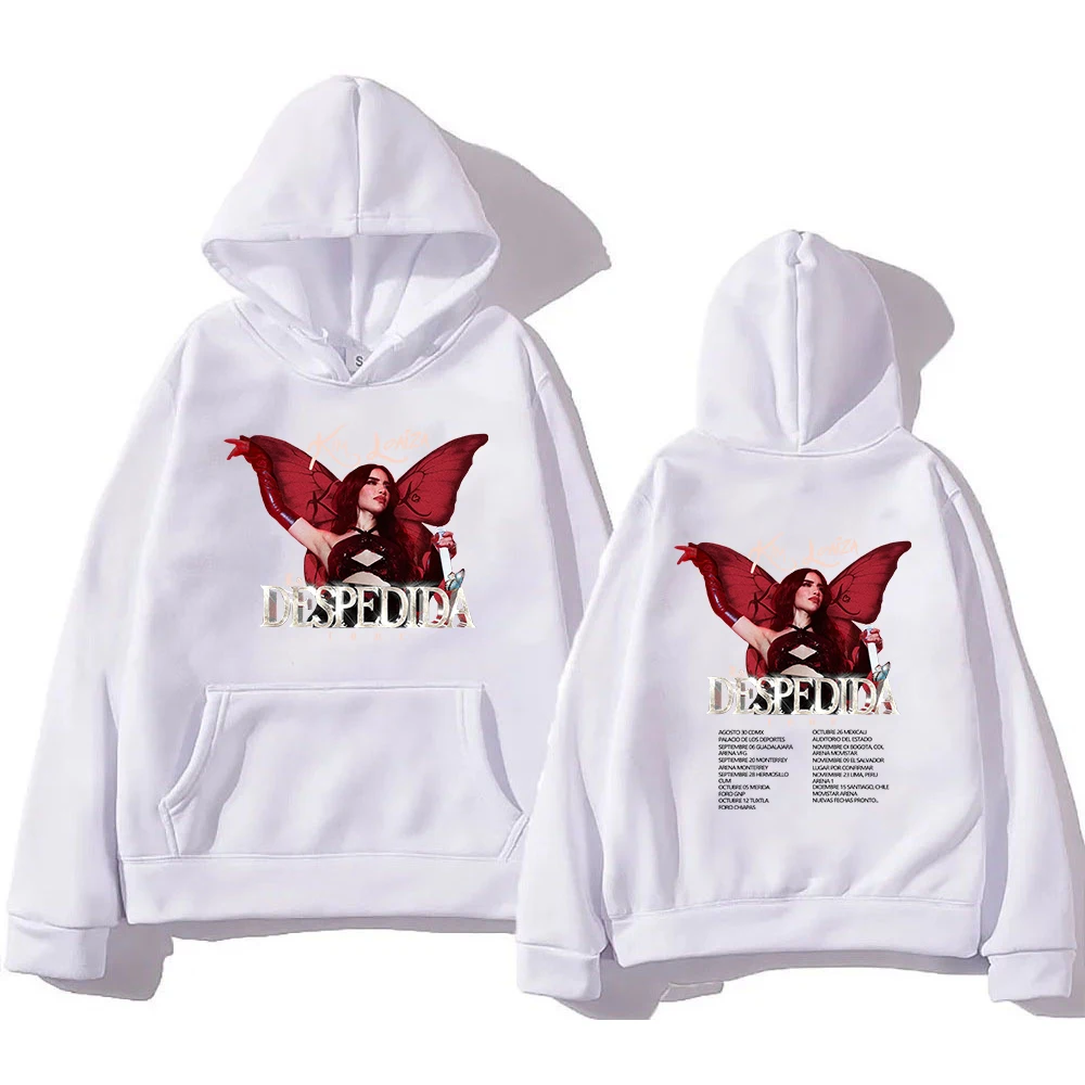 KIMBERLY LOAIZA Tour La Despedida 2024 Hoodie Men/women Hoodies Harajuku Aesthetic Unisex Winter Fleece Pullover Sweatshirt