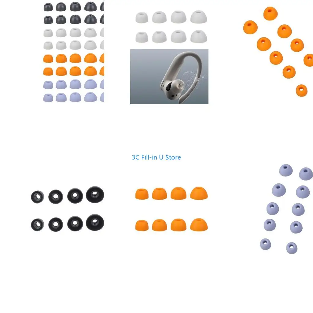 G8TA Silicone Ear Tip Wireless Earbuds Case For Pro2 Earphones Eartip AntiSlip Avoid Falling Offs