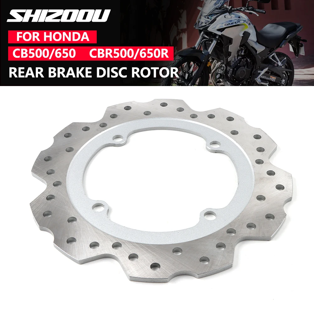 

Motorcycle Rear Brake Disc For Honda CBF500 CB500F CB500FA CB500X CB500XA CBR500R CB600F CBF600 CBR650F CB650R CBF1000 CBF1000F
