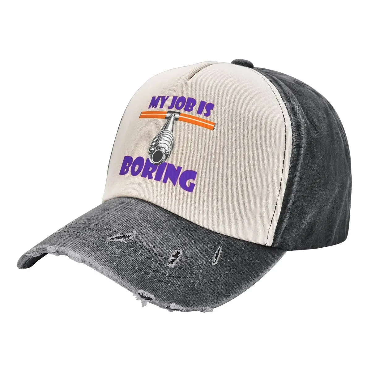 

My Job is Boring - I'm a Dendrochronolgist (on black)Cap Baseball Cap hard hat Streetwear Men's Caps Women's