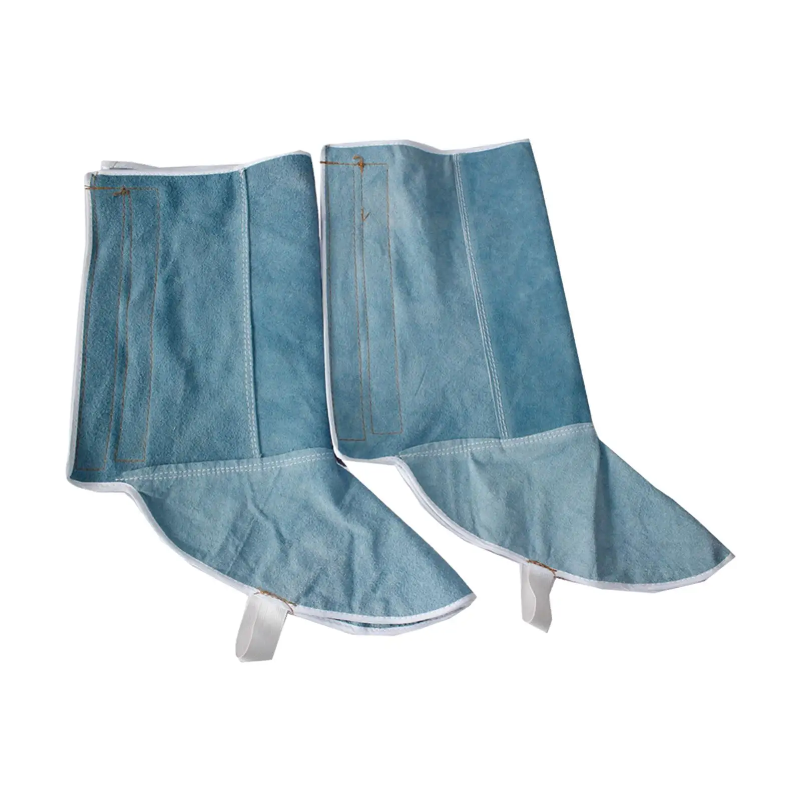 Welding Foot Covers for Men Women Fire Resistant Heat Proof Suede Boot Protectors Anti Scald Welder Gaiters for Workshop Workers