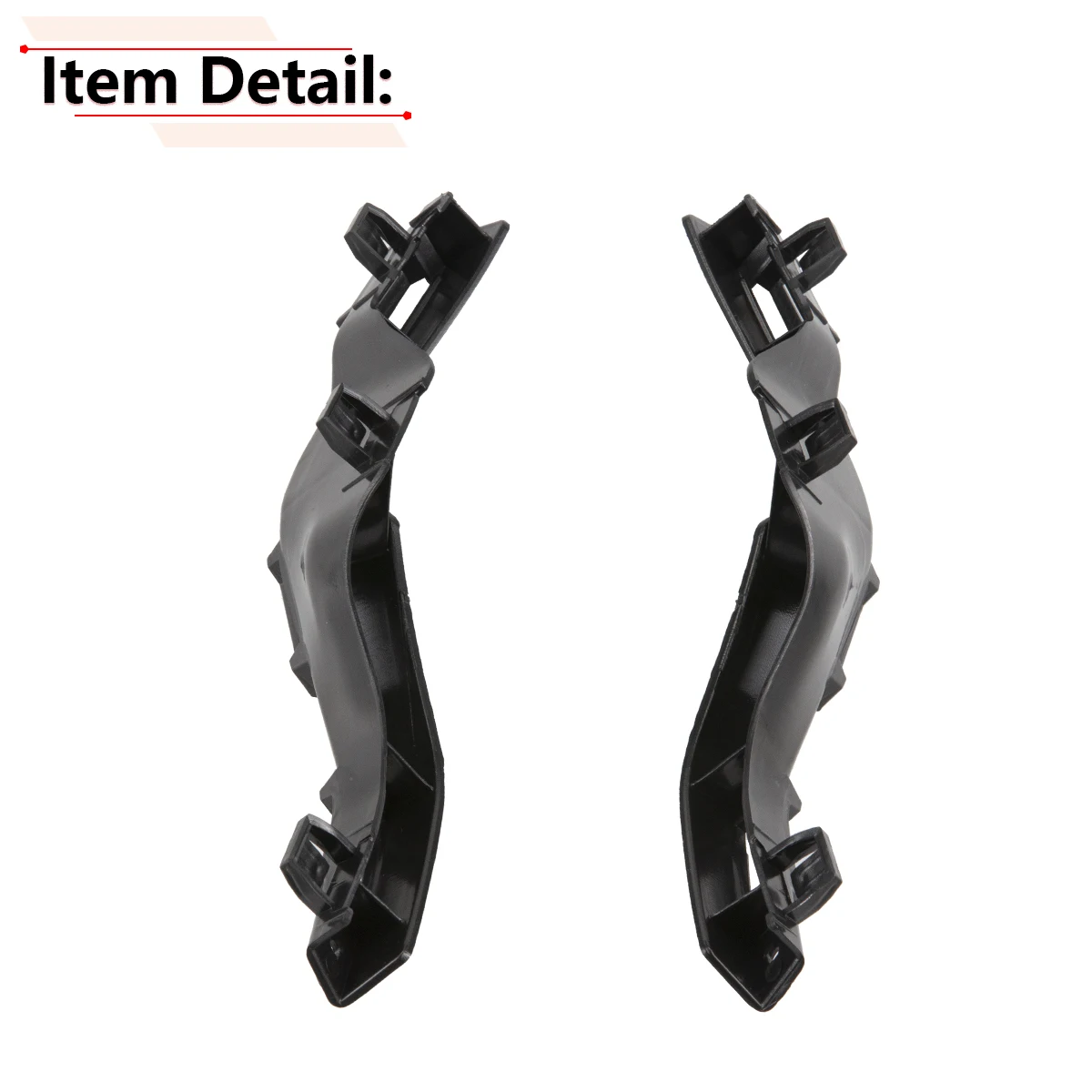 1 Pair Car Front Bumper Bracket Side Spacer Holder Left and Right For Ford Escape 2008 2009 2010 2011 2012