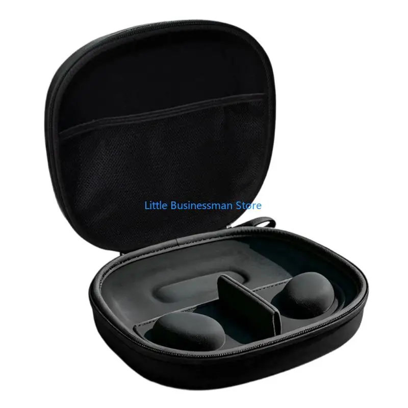 Carrying Case for WH-CH520 Over-Ear Headphones with Molded Shell, Interior Divider, Accessory Pocket, and Dedicated Handhold