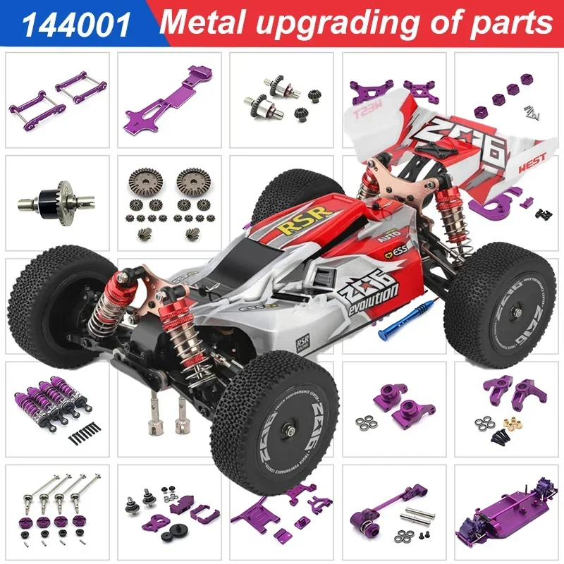 Wltoys 184016 144001 144002 144010 124007 124017 124019 Metal Front Bumper RC Car Upgrade Parts Accessories  Rc Cars for Adults