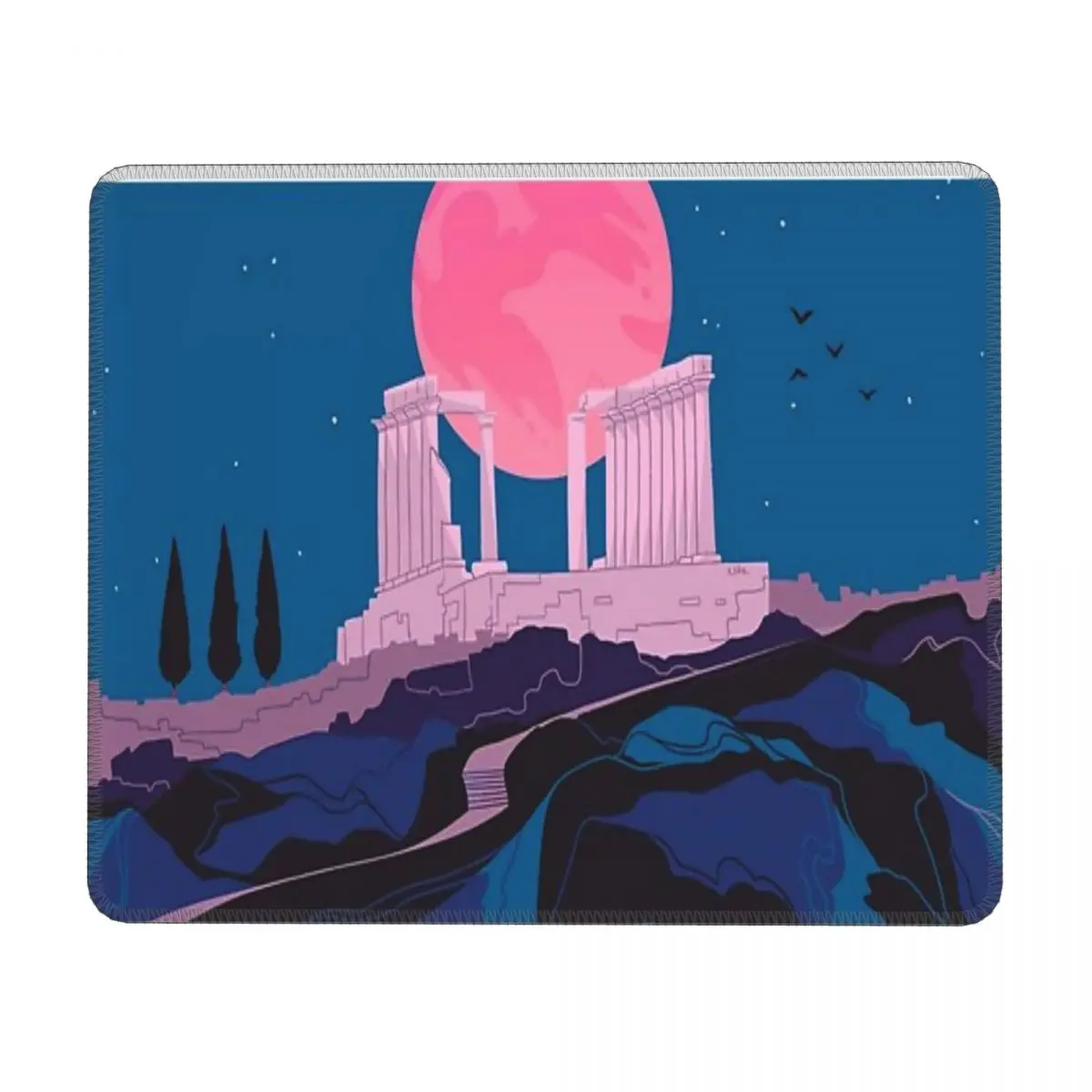 

Temple Of Poseidon At Sounion Mouse Pad Gaming Laptops Mousepad Gamer Carpet Keyboard Mat Desk Protector