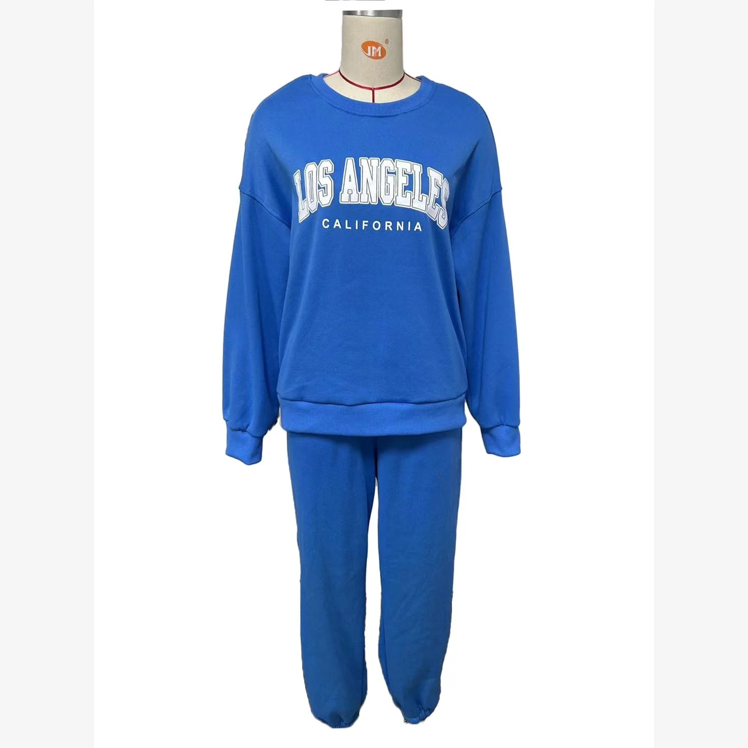Set Sweater Kasual Wanita 2023, Set Celana Sweater Panjang, Hoodie Celana, Ensemble Modis Koleksi Musim Gugur, Bahan 9%-95%