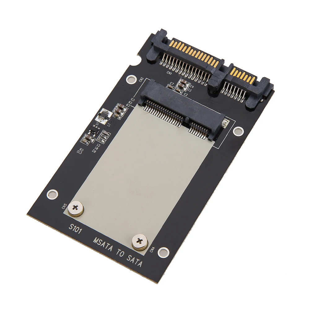 MSATA SSD to 2.5in SATA Convertor Adapter Card Computer Transition Card