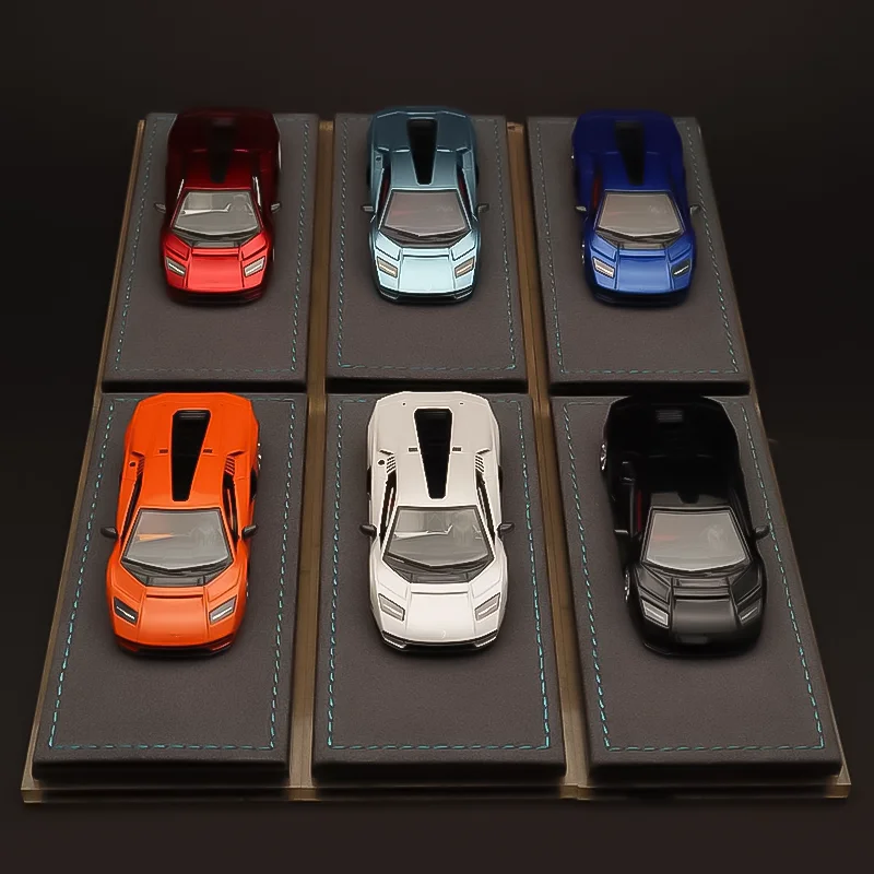 

Коллекция ограниченного выпуска Gift of Extreme Club 1:64 LPI800-4 Модель автомобиля из сплава Supercar