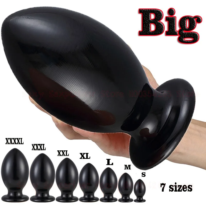 NEW Huge Anal Plug Large ButtPlug Anal Dildo Ass Plug Masturbator Anal Beads Vaginal Stimulation Dilator Sex Toys For Woman Men