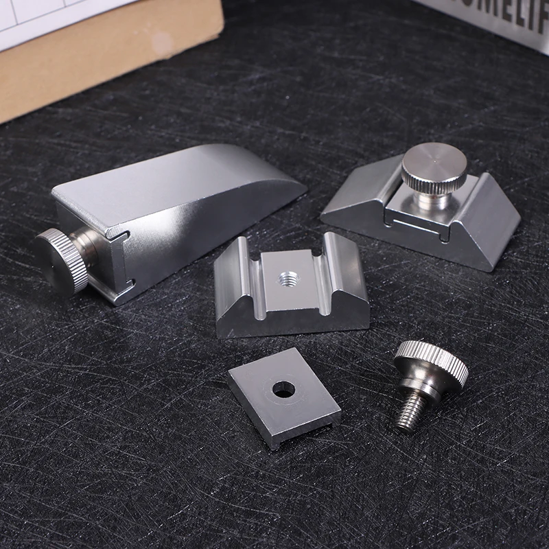 Sturdy Aluminum Alloy Sandpaper Rack Grinding Clip Inner Corner Plane Polishing Hand-held Sandpaper Leather Edge Grinder