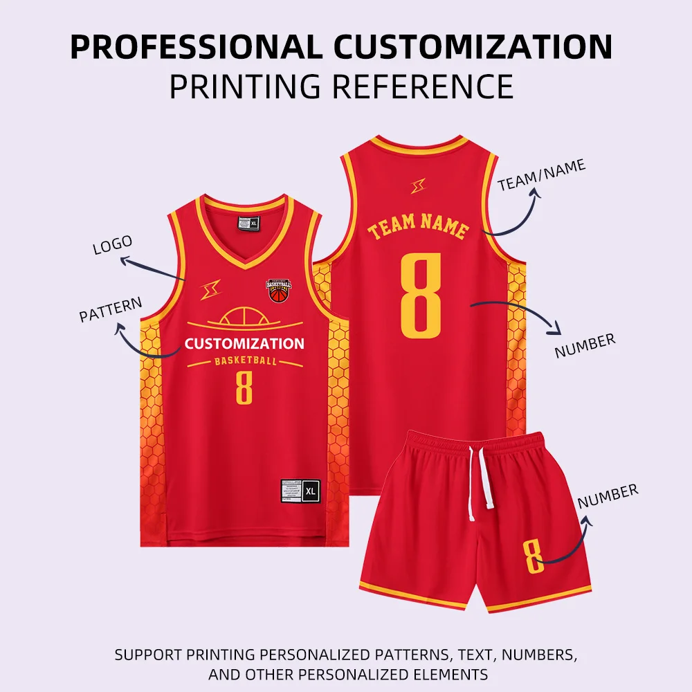 Men Adult Kid Basketball Jersey Customize Boy Quick-drying Training Uniform Shirt Sportswear Child Tracksuit Sport Suit Clothes