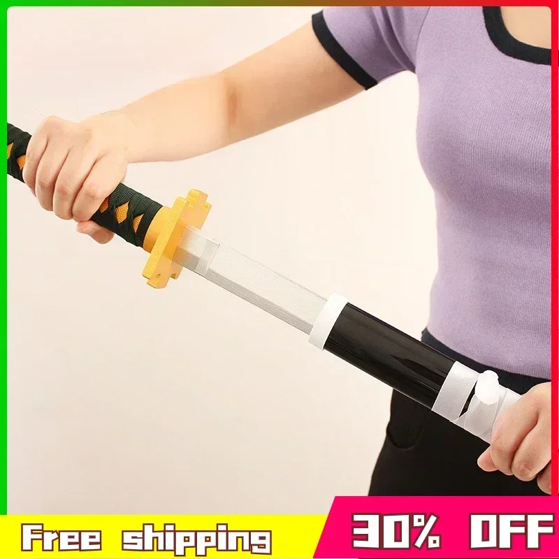 104cm Jujutsu Kaisen Weapon Okkotsu Yuta Jujutsu Zenin MakiKaisen Samurai Sword Peripheral ABS Katana Weapon Model Gift Toys Kid