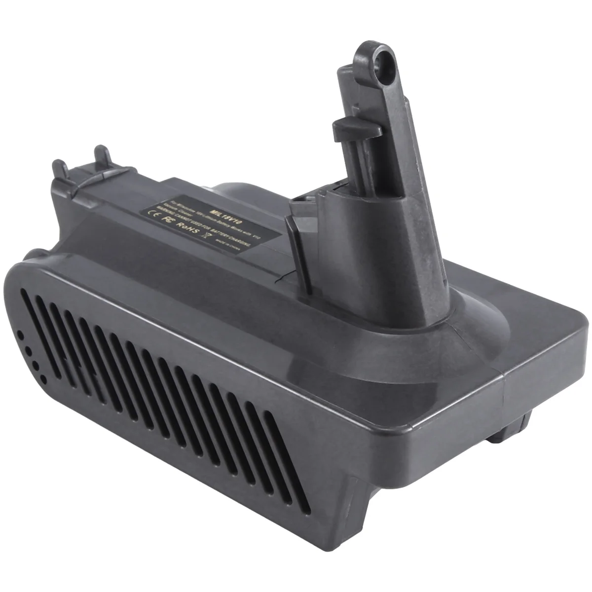 Battery Adapter for Milwaukee 18V Li-Ion Battery Convert to for Dyson V10 Vacuum Cleaner MIL18V10