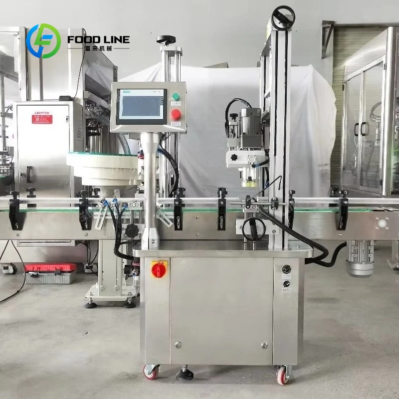 Customized Automatic Capping Machine Electric Plastic Water Bottle Sealing Capping Equipment High Quality