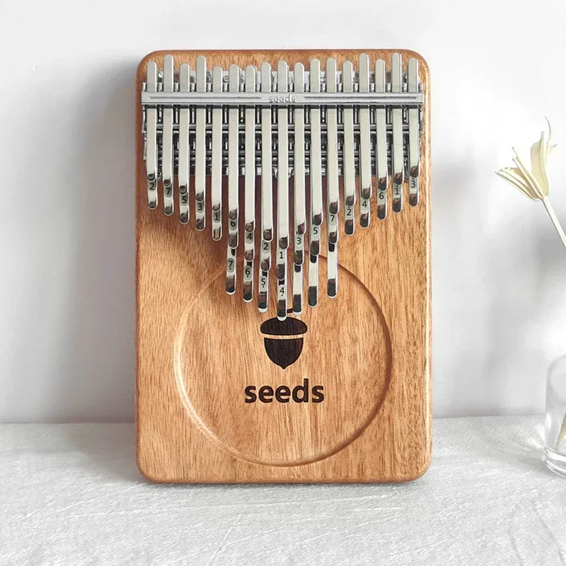 Seeds Kalimba 17/24/34/41 Keys C Note Thumb Piano Portable Chromatic Kalimba Music Keyboard Professional Musical Instrument Gift