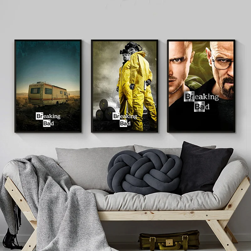 Breaking Bad Movie  Wall Art Canvas Painting Decor Art Poster Personalized Gift Modern Family Bedroom Home Decoration