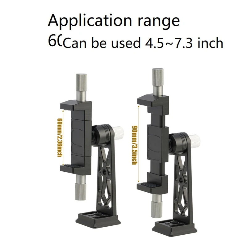 Горизонтальный и вертикальный крепежный зажим для камеры сотового телефона вращающийся держатель для штатива Настольный кронштейн для фотосъемки