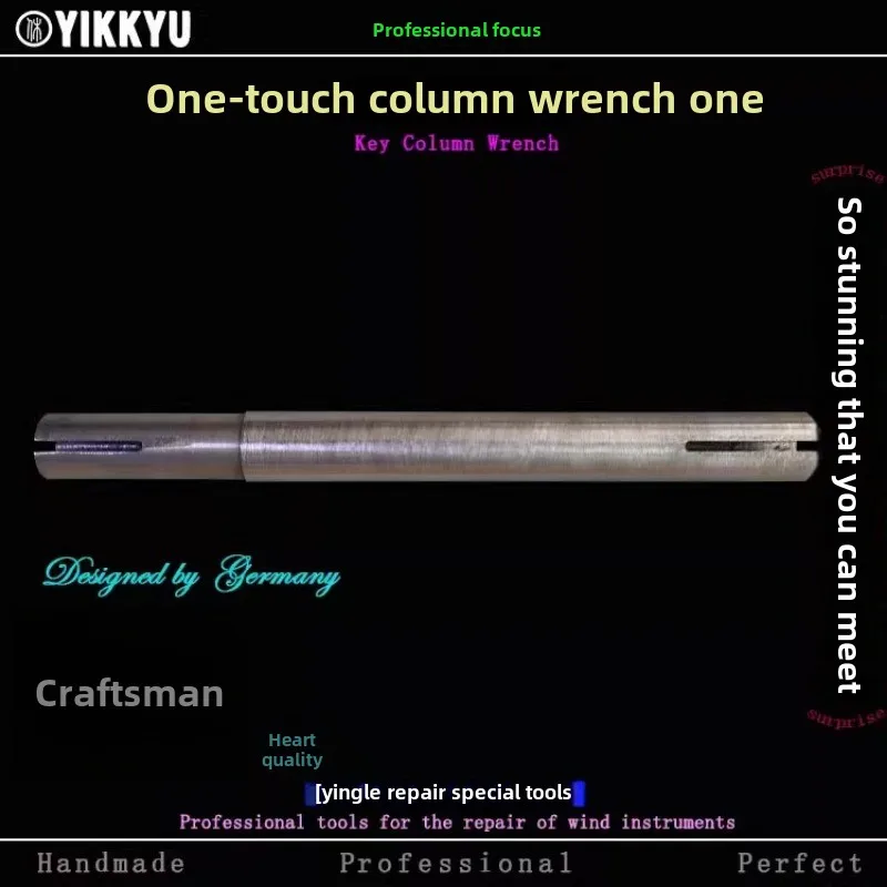 

Musical instrument repair tools Wind repair Saxophone key post Wrench key post Angle depression adjustment