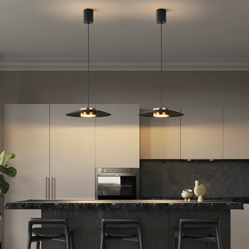 Modern Black Pendant Lights para sala de jantar, Iluminação interior, Lâmpada do teto, Pendurado Luz, Lustre LED, Decorativo