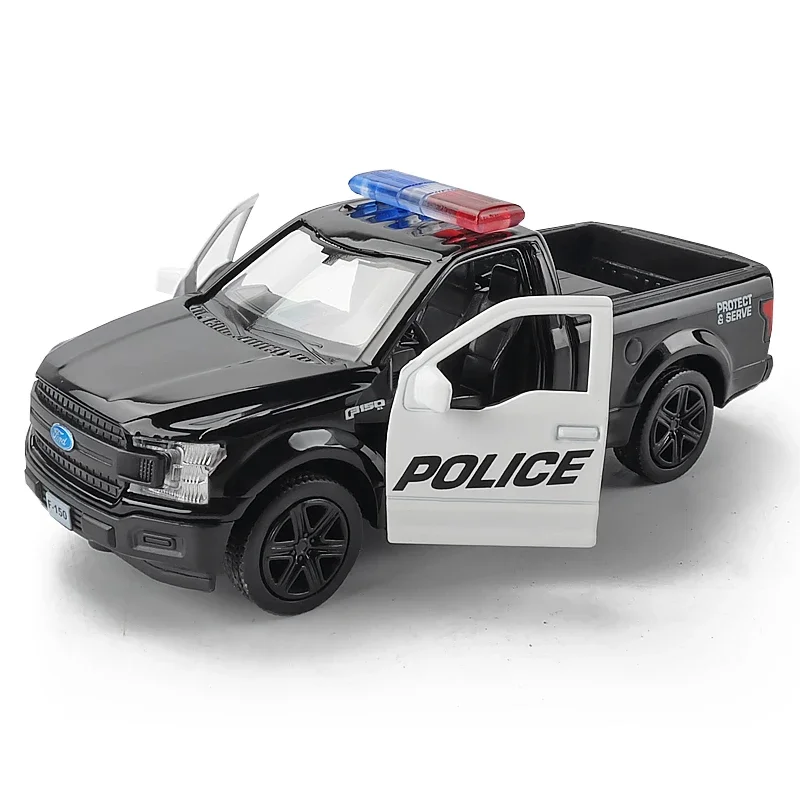 1:36 ford F-150 svt Pickup Truck Spielzeug auto Modell für Kinder rmz Stadt Druckguss Miniatur Pull Back Sammlung Geschenk für Kinder Jungen