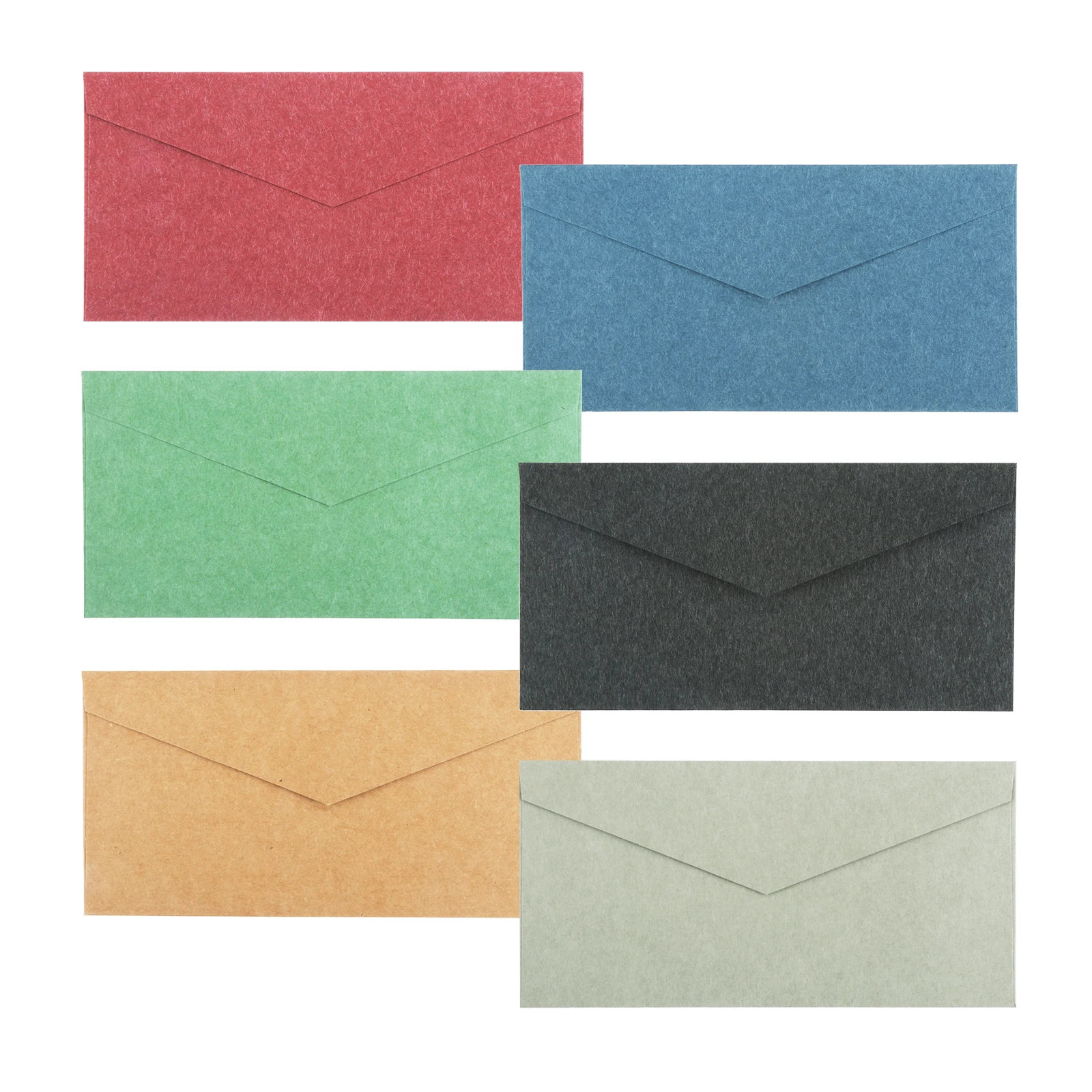 

10Pcs Vintage Retro Colored Blank Kraft Paper Envelopes Wedding Party Invitation Envelope Greeting Cards Gift Envelope 22*11cm