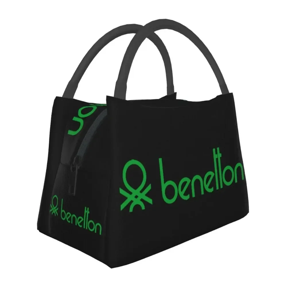 United Colors Of Benetton Lunch Bags Insulated Bento Box Portable Lunch Tote Picnic Bags Cooler Thermal Bag for Woman School