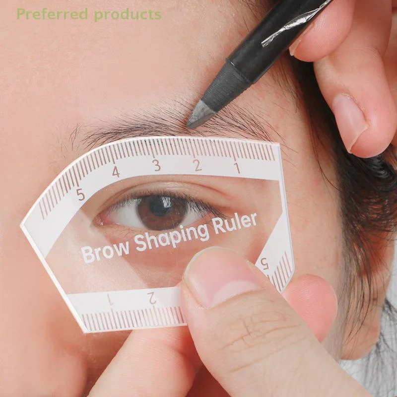 1PC Brow Mapping Ruler Eyebrow Shaping Ruler 1 Minute Fast Drawing Design Brow Easy Tool Microblading Permanent Makeup Stencils