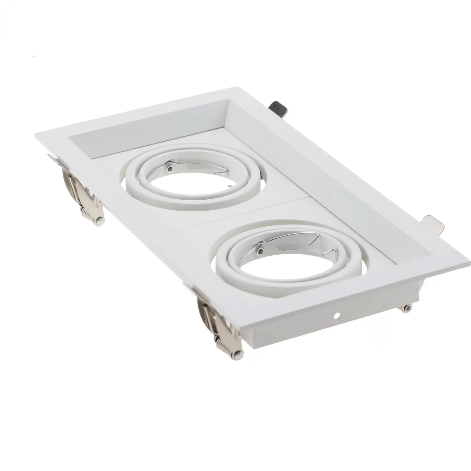 

LED 6W GU10 Eyeball Casing MR16 Bulb Frame Downlight Ceiling Down Light Lampu Siling Square Black White Fixture