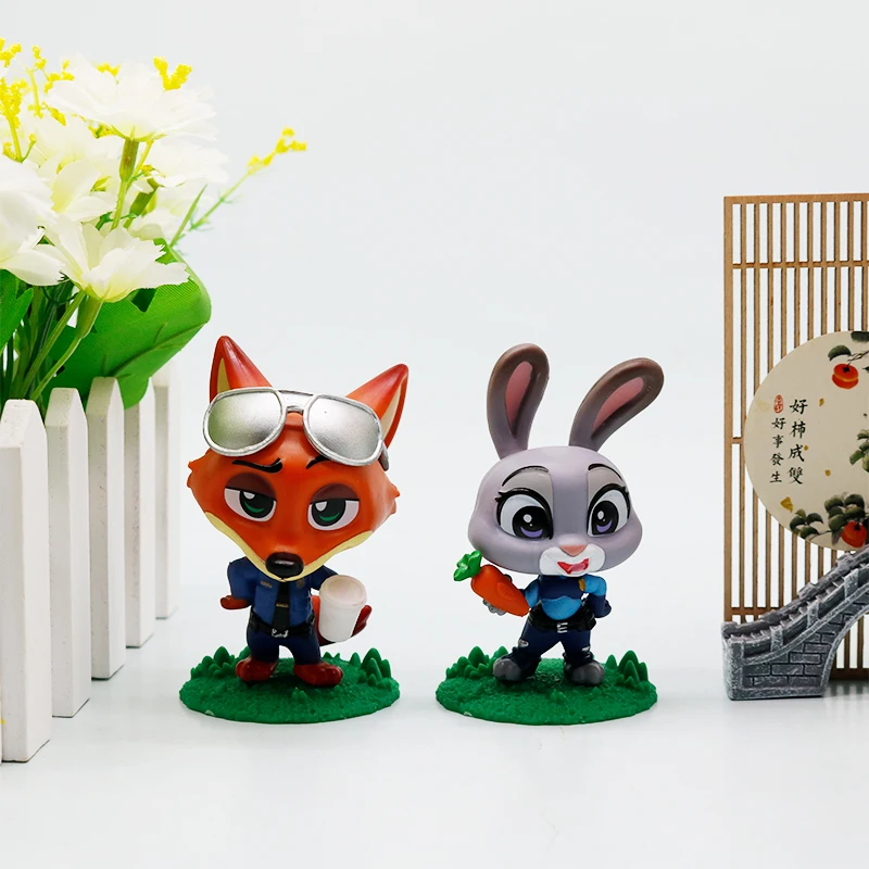 2026 ديزني الأصلي Zootopia صندوق أعمى لطيف نيك جودي عمل الشكل صندوق غامض شخصيات كرتونية الكرتون جمع لعبة مجسمة