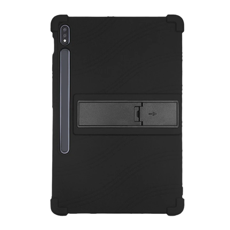 Tablet PC Protective Case, Drop-Proof Case with Pen Cover Cover, Suitable for Samsung Tab S7 SM-T870 Protective Case