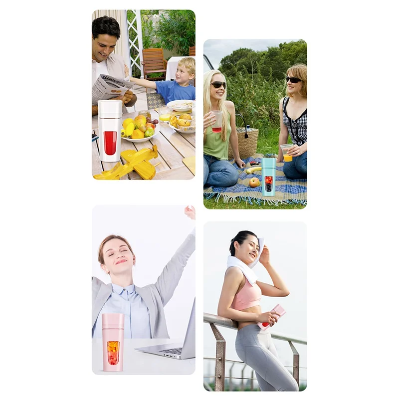 

B01C-350Ml Portable Juicer Mixer Electric Mini Blender Fruit Vegetables Freshs Juicers Kitchen Fitness For Home&Travel