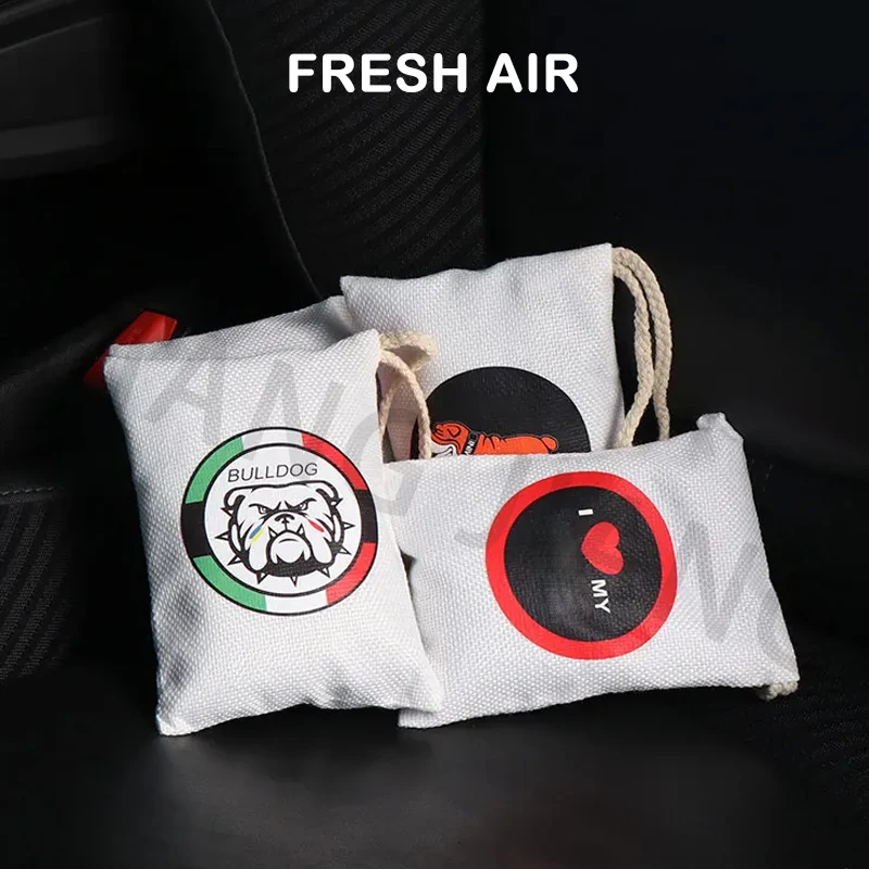 Car Natural Bamboo Charcoal Air Purifying Bags Remove Formaldehyde Odor Creative Air Freshener For Car Closet Shoes Accessories