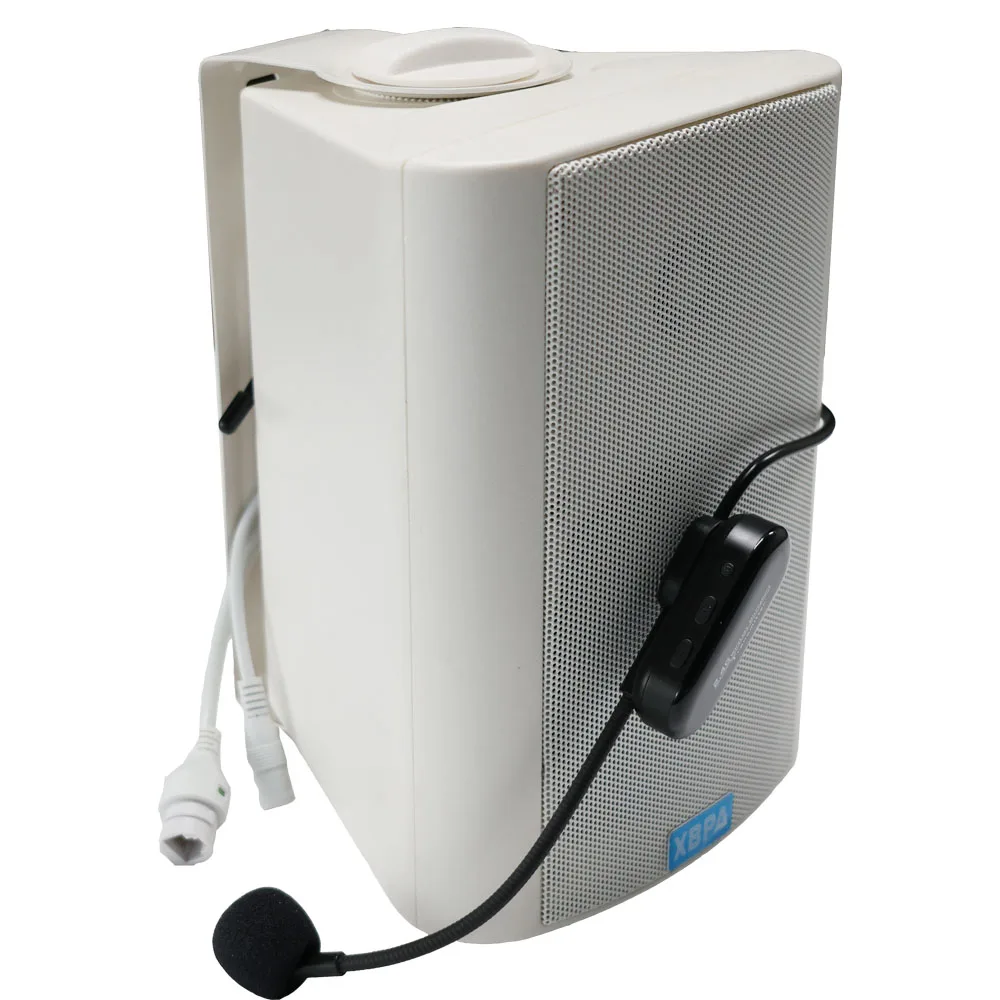 Multimedia Teaching Wall-mounted Speaker Teacher Lecture Wireless Microphone Speaker Built-in IP to Play Music