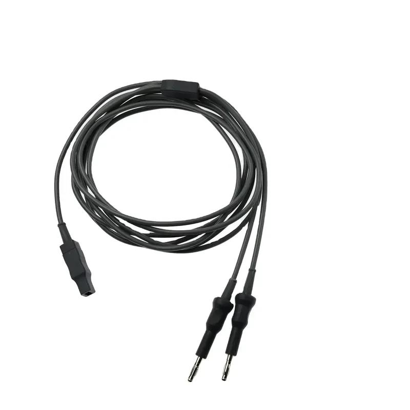 

Hot Sales Reusable Bipolar Forceps Cable Silicone L=3-m for Kls Martin or Valleylabfor Bovie