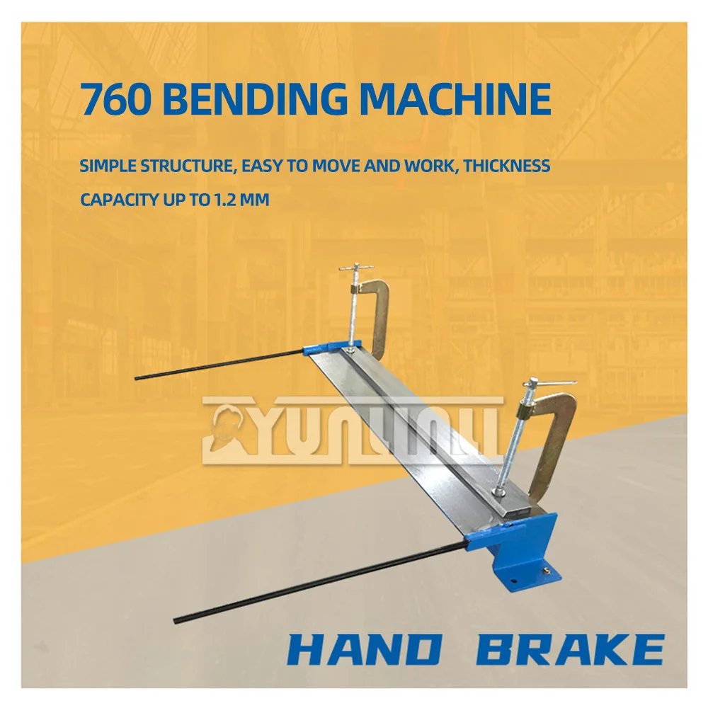 30 Inch Sheet Metal Bending Machine Steel Aluminum Bending 90 Degree Knob Adjustment Bender