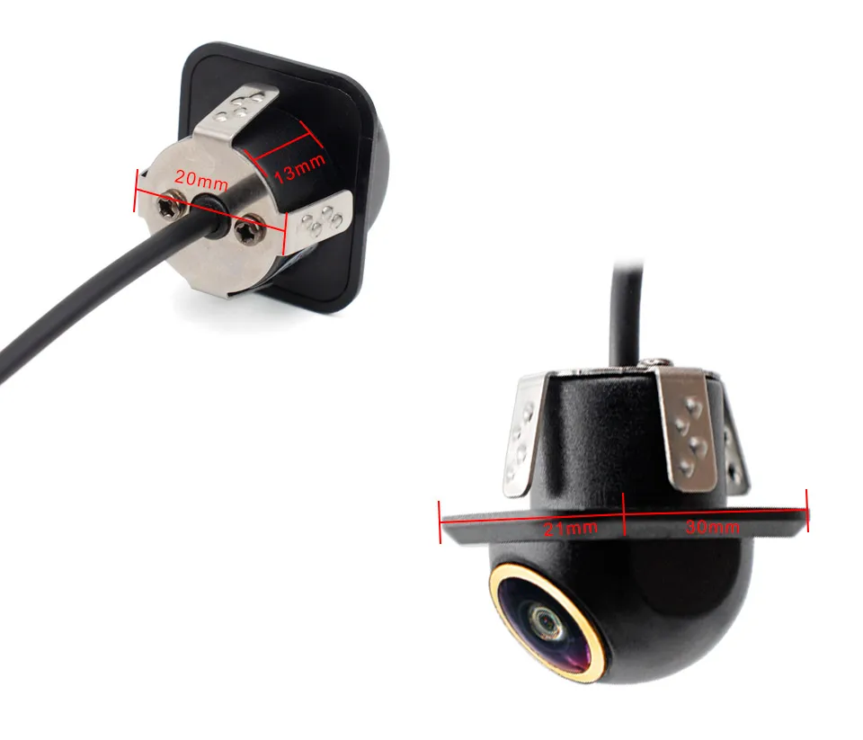 SMARTOUR Auto Rückansicht Kamera 1080 P Nachtsicht Rückfahr Auto Parkplatz Monitor CCD Wasserdicht 170 Grad HD Video Fish Eye objektiv – Detail 2